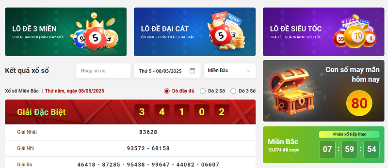TRANG CHỦ 18 Chơi ngay lô đề tại Mibet, cược là thắng